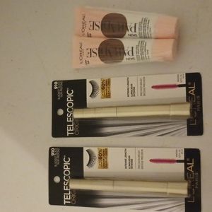 2 L'Oreal Paris mascara , 1 double pack L'Oreal tinted moisturizer